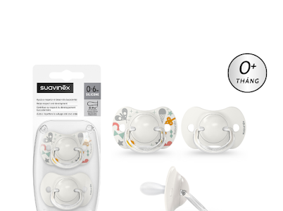  Set 2 Ti Giả Suavinex Cho Bé Từ 0M đến 6M 