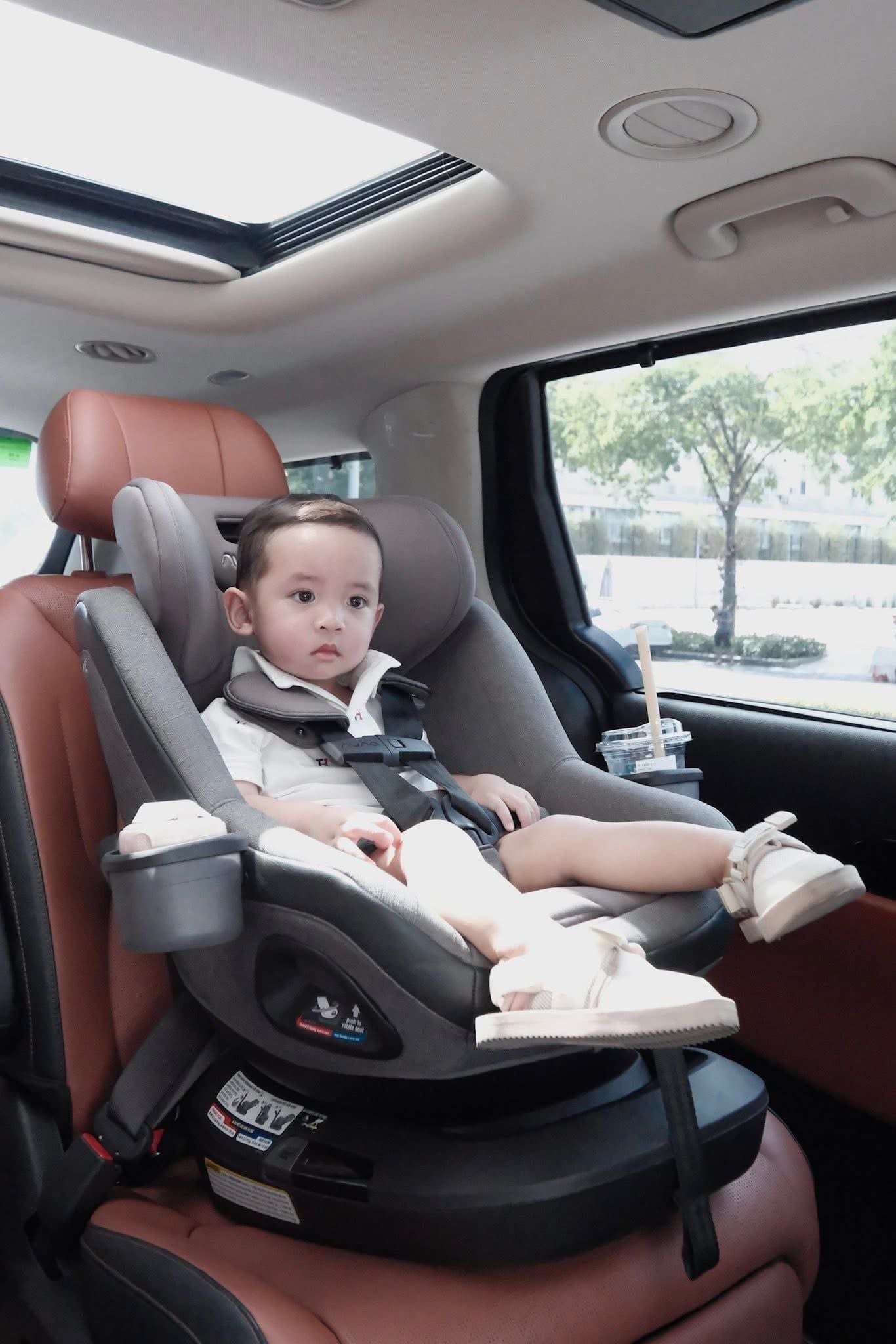  GHẾ NGỒI Ô TÔ NUNA REVV MAXX - MÀU PEWTER 