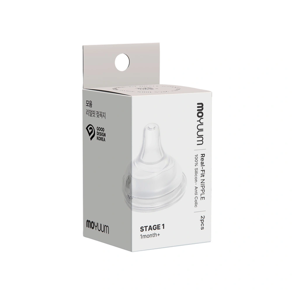  Set 2 Núm Ti Thay Thế Bình Sữa Moyuum Thế hệ 3 