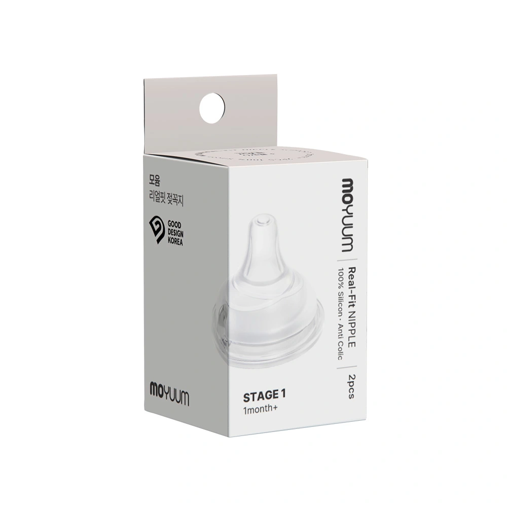  Set 2 Núm Ti Thay Thế Bình Sữa Moyuum Thế hệ 3 