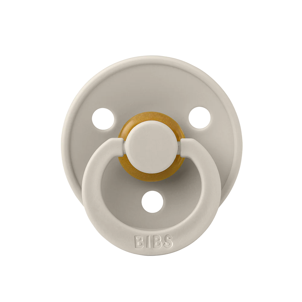  Ti Giả Núm Tròn Bibs Pacifier Colour Latex Size 2 Từ 6-18 Tháng 