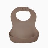  Yếm Ăn Dặm Màu Trơn Silicone Modui Cho Bé Từ 6M+ 