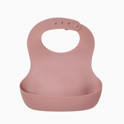  Yếm Ăn Dặm Màu Trơn Silicone Modui Cho Bé Từ 6M+ 