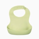  Yếm Ăn Dặm Màu Trơn Silicone Modui Cho Bé Từ 6M+ 