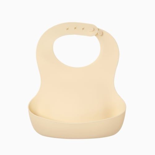  Yếm Ăn Dặm Màu Trơn Silicone Modui Cho Bé Từ 6M+ 