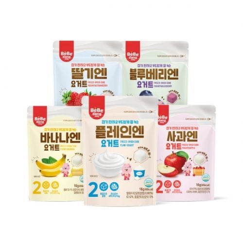  Sữa Chua Sấy Khô Bebedang Hàn Quốc (16g) 