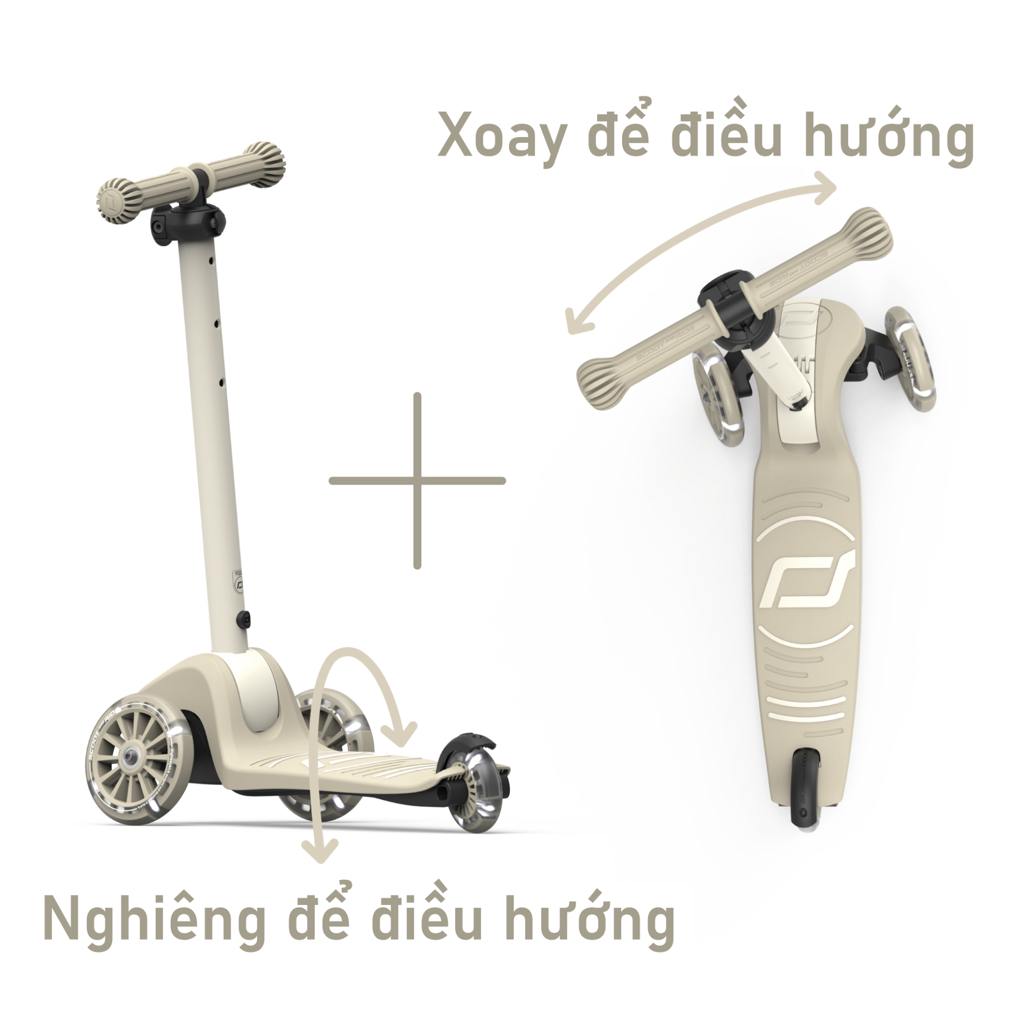  Xe Trượt Scoot and Ride Highwaykick 3S - Ash 