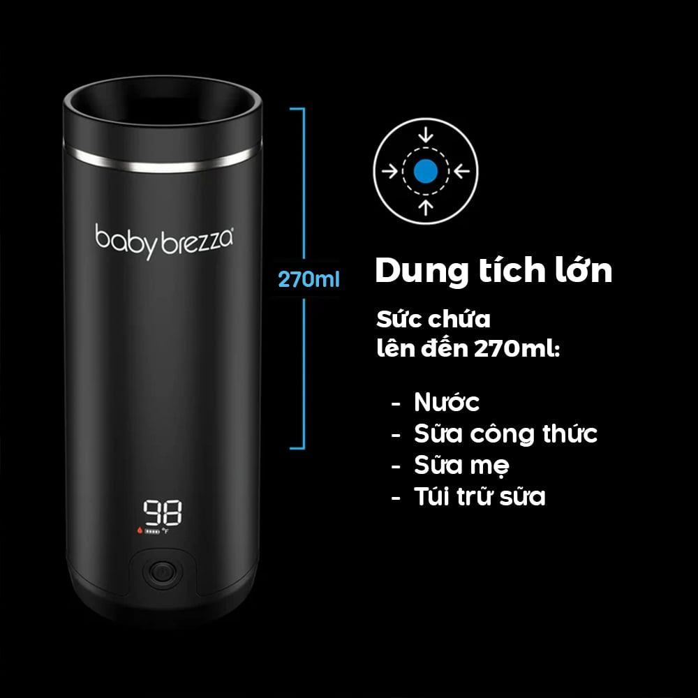  Máy hâm sữa và làm nóng nước di động siêu nhanh Baby Brezza 