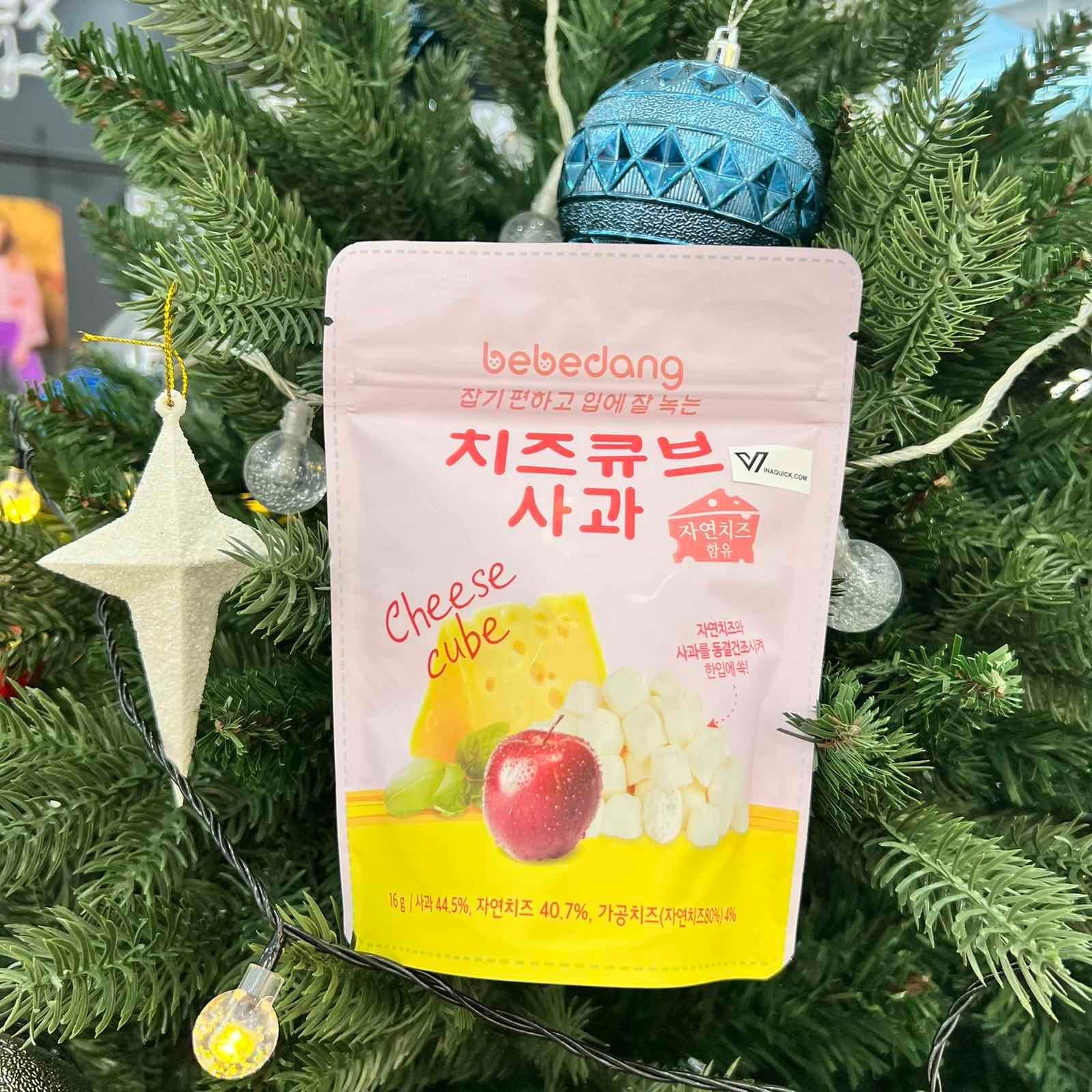  Phô Mai Sấy Khô Bebedang Hàn Quốc (16g) 