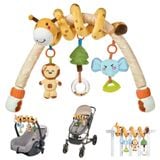  Đồ Chơi Vòm Di Động Tumama Kids Hươu Cao Cổ Kết Hợp Gặm Nướu Animal 