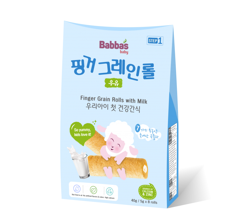  BÁNH NGŨ CỐC ĂN DẶM BABBA'S BABY (8M+) 