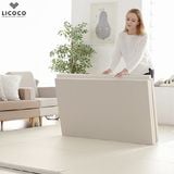  THẢM MÁT PU GẤP GỌN LICOCO / GGUMBI - MÀU IVORY/ANGEL GRAY 