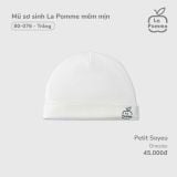 Mũ sơ sinh La Pomme mềm mịn 