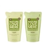 Nước rửa bình tạo bọt thuần chay Nature Love Mere (Dạng Túi) 