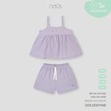  Bộ cộc hai dây màu tím nhạt Nous 