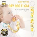  Dây Đeo Ti Giả Chống Rơi Baby Tattoo 