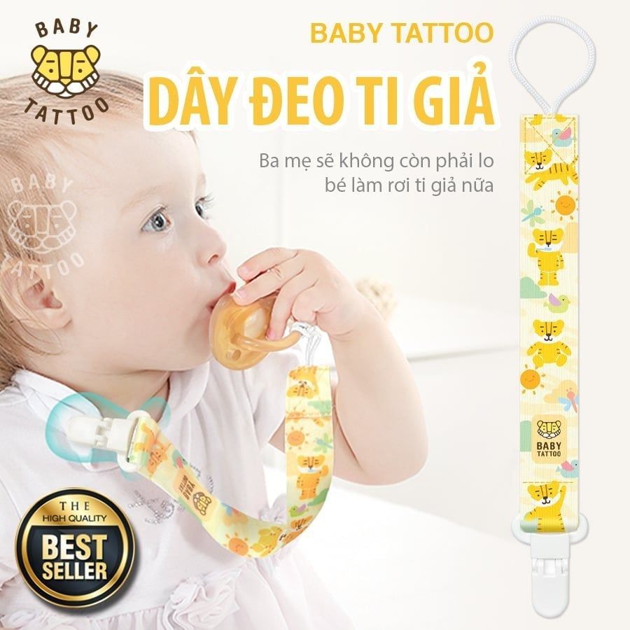  Dây Đeo Ti Giả Chống Rơi Baby Tattoo 