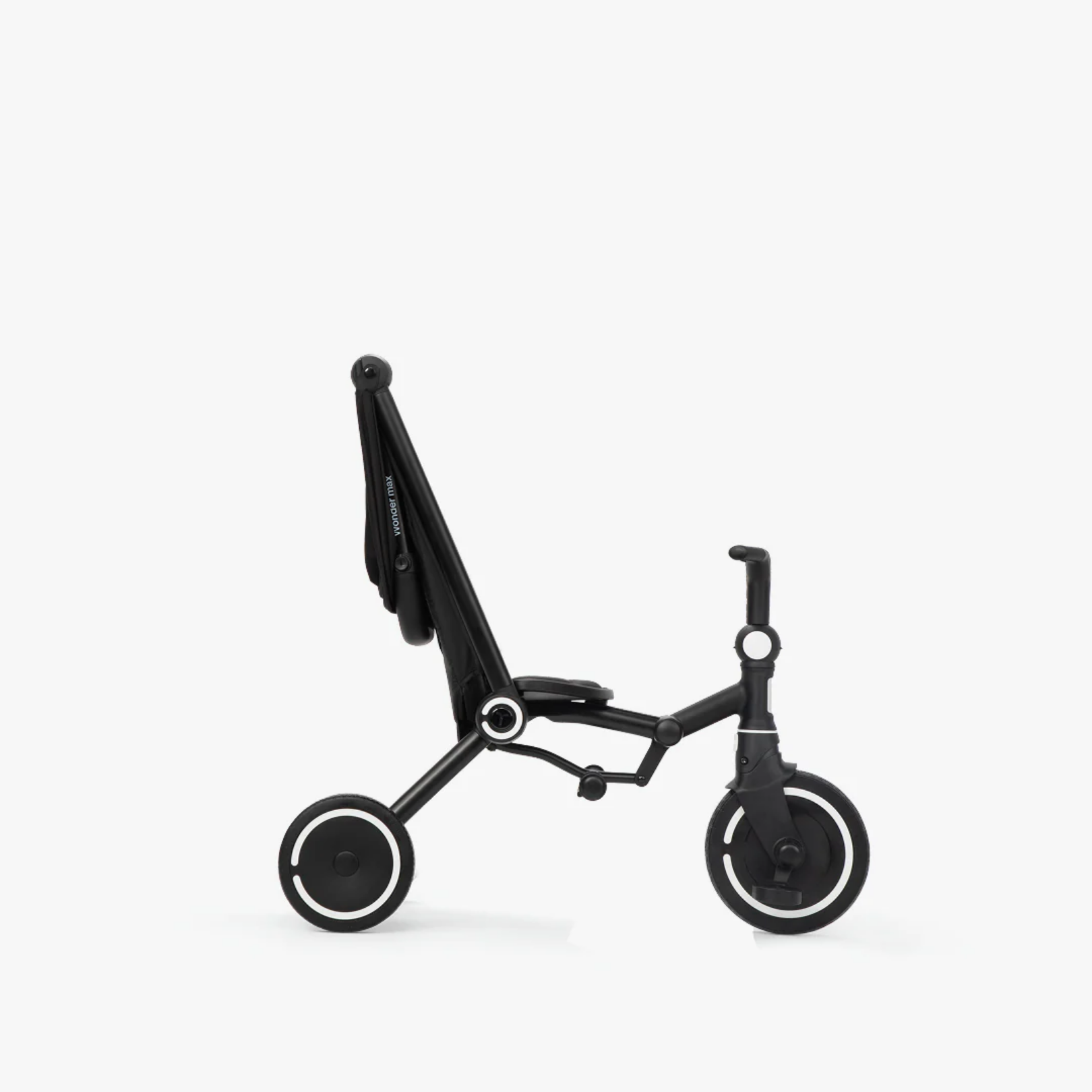  XE ĐẨY BA BÁNH SMARTRIKE WONDER MAX - JET BLACK 