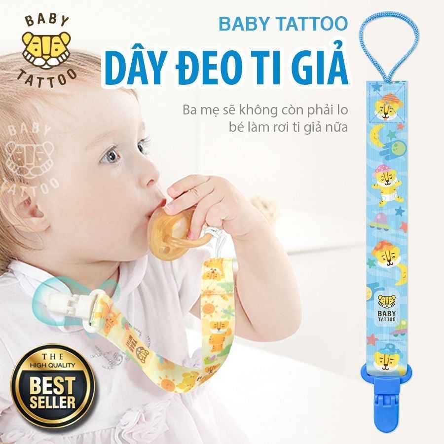  Dây Đeo Ti Giả Chống Rơi Baby Tattoo 