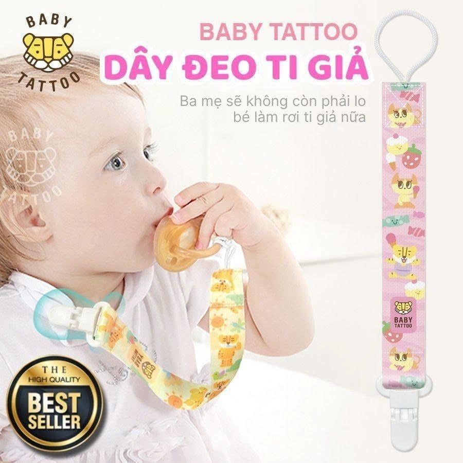 Dây Đeo Ti Giả Chống Rơi Baby Tattoo 