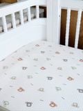  Drap Nệm Cũi Vải Xô Chần HV Bedding (70x130 cm) 