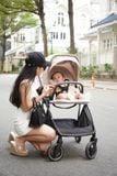  XE ĐẨY NUNA IXXA NEXT KHUNG CARBON - MÀU BISCOTTI 