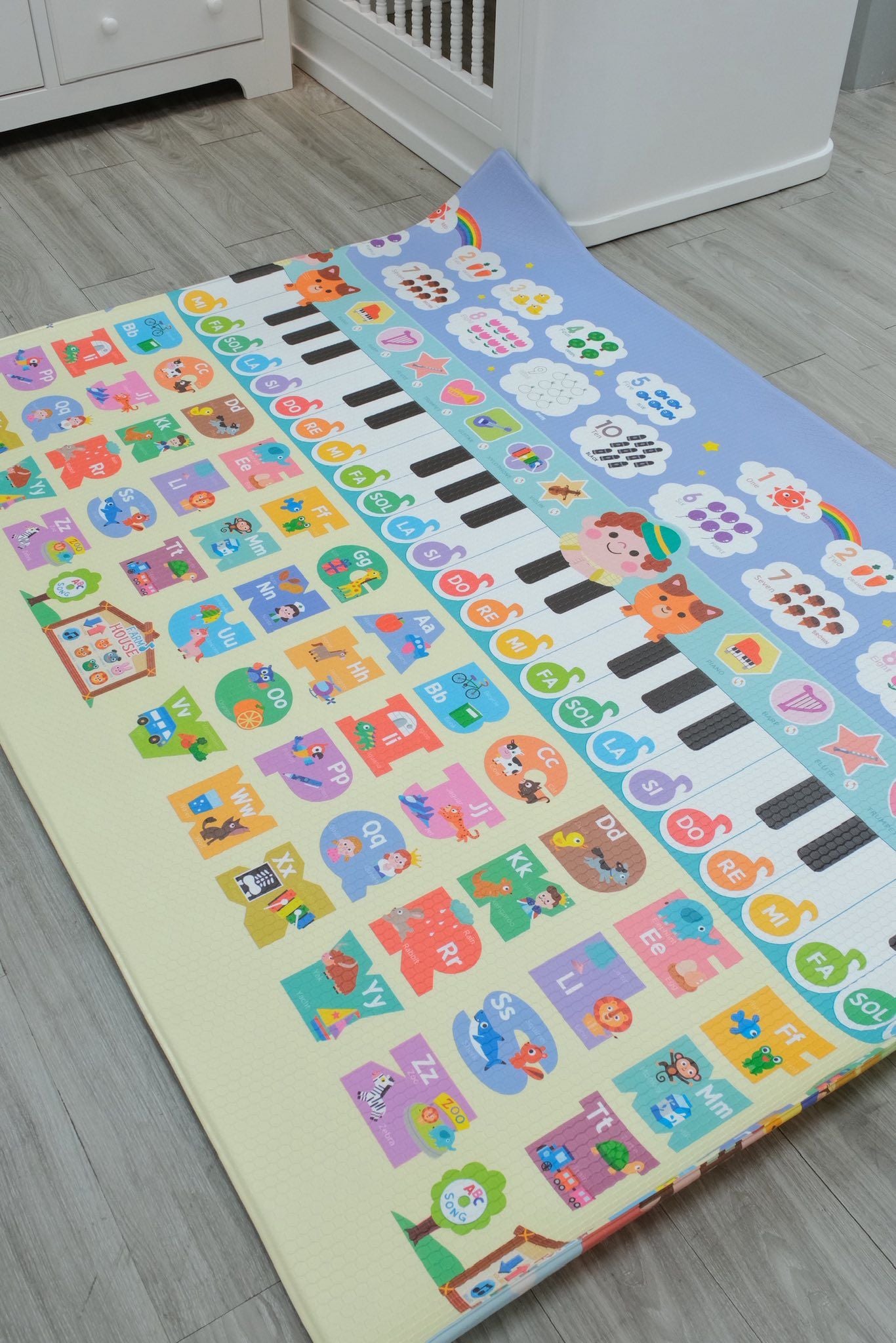  Thảm chơi cao cấp có âm thanh cho bé Dwinguler (kèm bút) - Farm House 