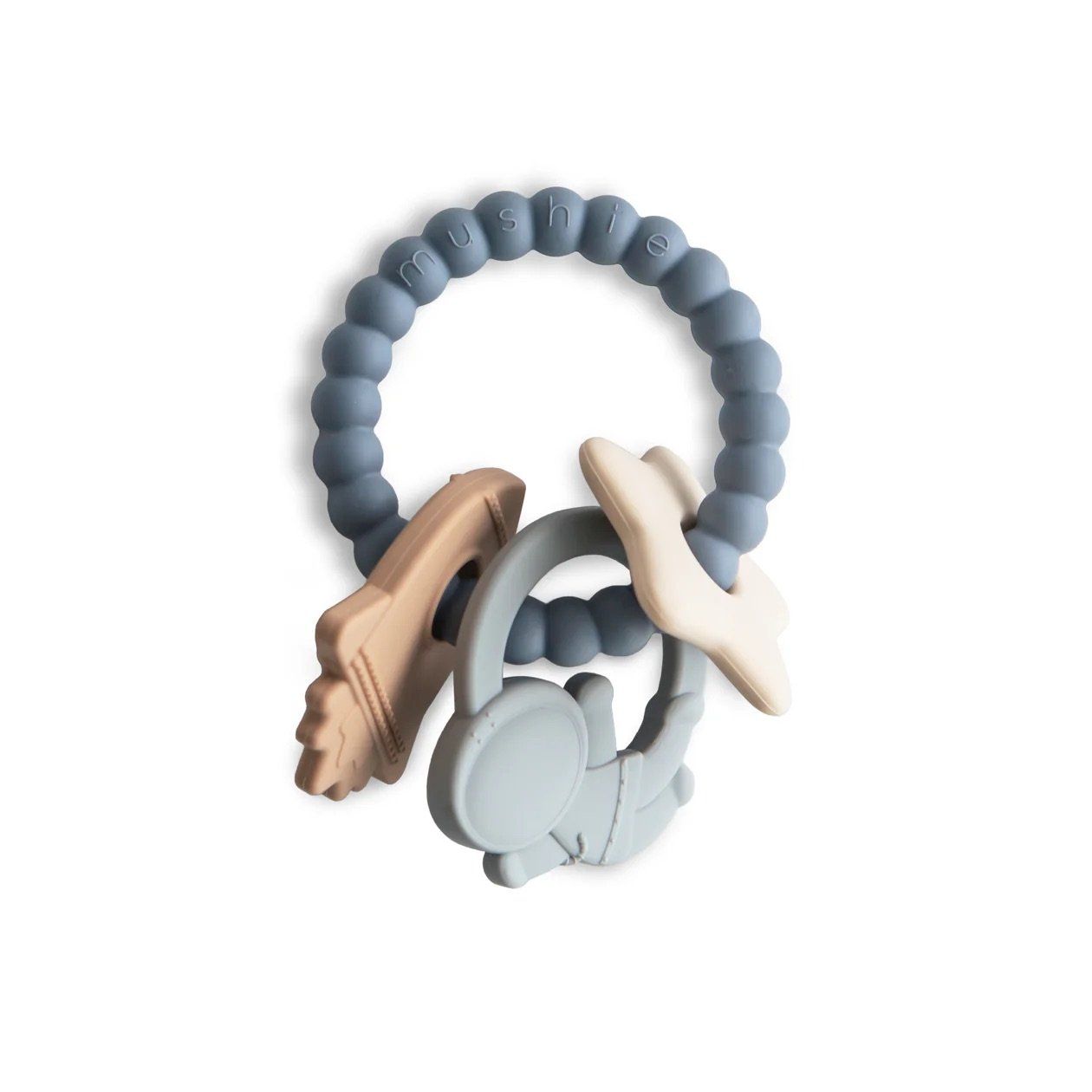 Bộ Vòng Đồ Chơi Gặm Nướu Mushie Teething Ring 