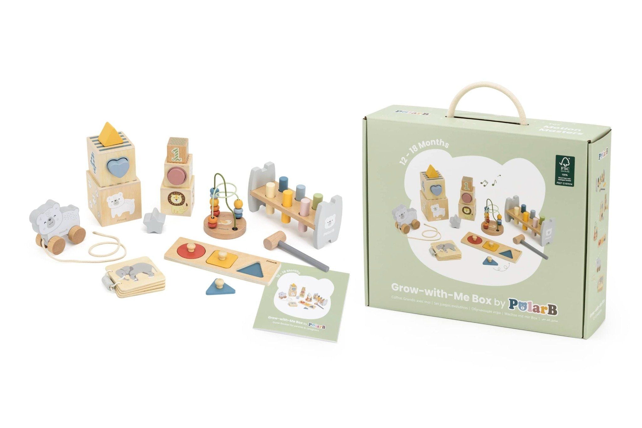  Hộp Đồ Chơi Phát Triển Cùng Bé Motion Masters Polar B ( 12-18M ) 