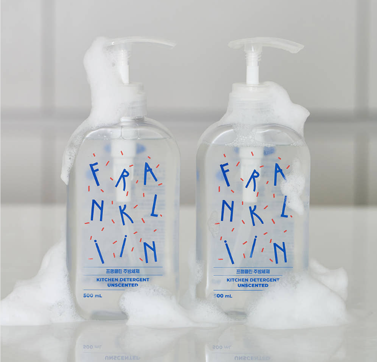  Chai Nước Rửa Bình Sữa FrankLiin 500ml 