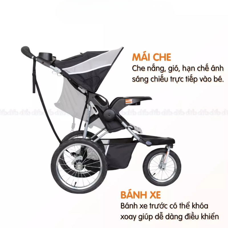  Xe chạy bộ BABY TREND Expedition® Jogger Phantom 