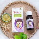  Siro Kẽm Hữu Cơ Biolizin Hỗ Trợ Ăn Ngon-Tăng Đề Kháng Cho Bé Vị Đào 50ml 