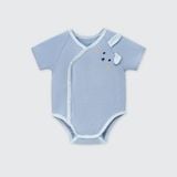  Body Tam Giác Cộc La Pomme Tai Thỏ Xinh Xắn - Màu Xanh 