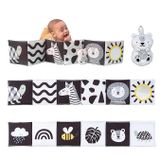  Sách Vải Đen Trắng Taf Toys Savannah Black & White Book 