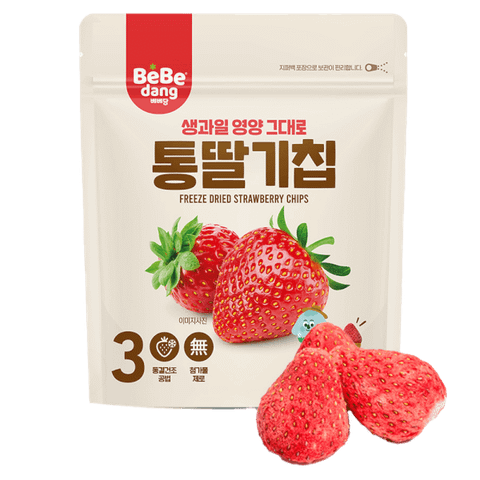  Dâu Sấy Lạnh Bebedang Cho Bé Từ 12M+ 