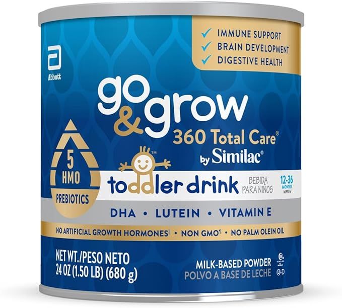  (A) Sữa Similac Go & Grow 360 Total Care Toddler Drink Cho Bé Từ 12-36 Tháng 680g 