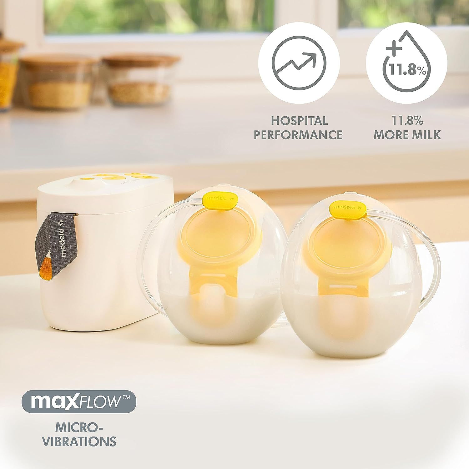  Máy hút sữa rảnh tay Medela Maxflow Pump In Style Hands-free 