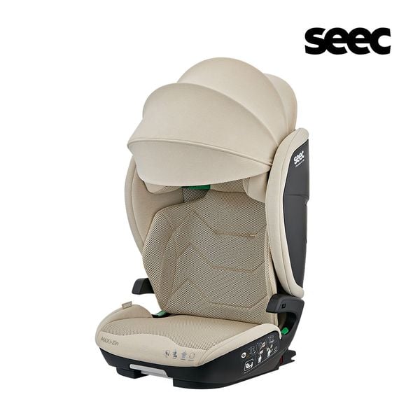  (A) GHẾ NGỒI Ô TÔ BOOSTER SEEC MAX I-ZIN 2 JUNIOR - MÀU BEIGE 
