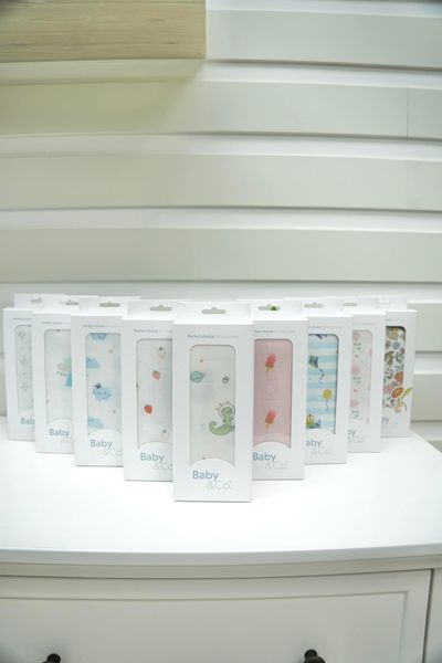  Khăn Quấn Baby&Co. Cho Bé (120x120 cm) 