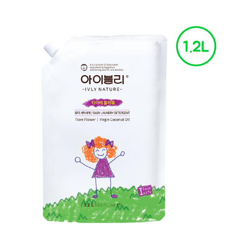  Nước Giặt Ivly Nature Hương Hoa Tiare 1.2L (Dạng Túi) 