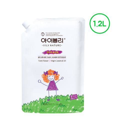  Nước Giặt Ivly Nature Hương Hoa Tiare 1.2L (Dạng Túi) 