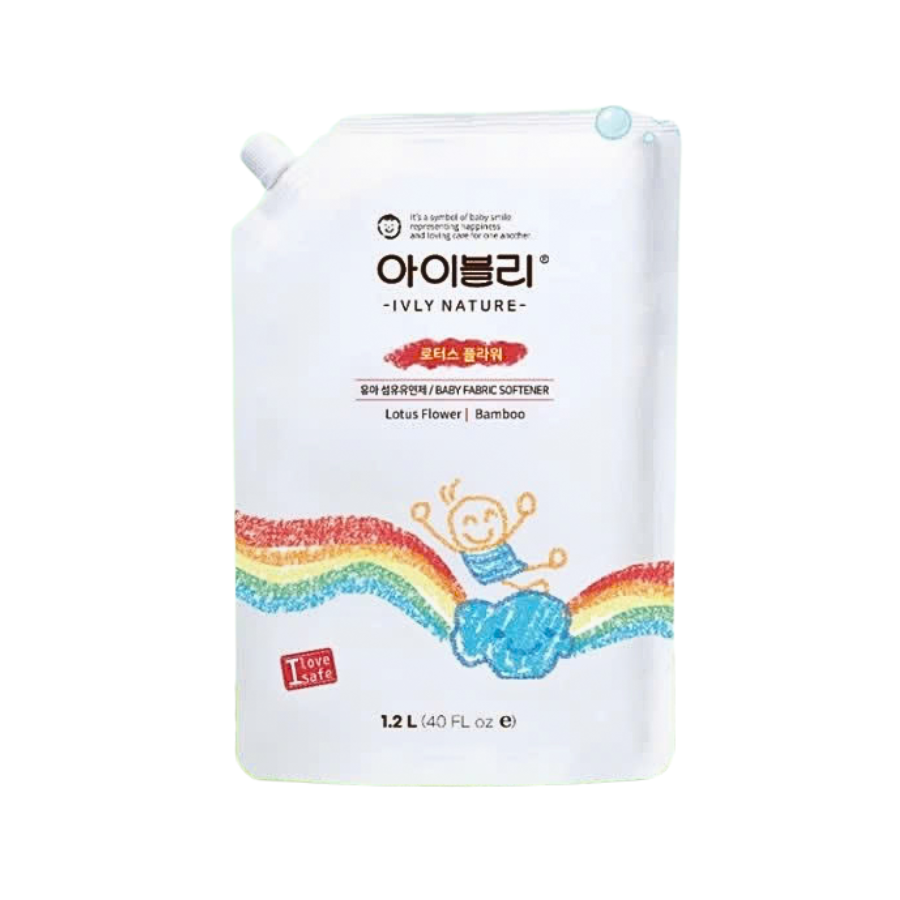  Nước Xả Vải Ivly Nature An Toàn Cho Bé 1.2L (Dạng Túi) 