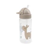  Bình Nước Done By Deer Lalee Có Ống Hút 350ml - Màu Sand 