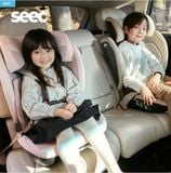  GHẾ NGỒI Ô TÔ BOOSTER SEEC MAX I-ZIN JUNIOR - MÀU HỒNG 