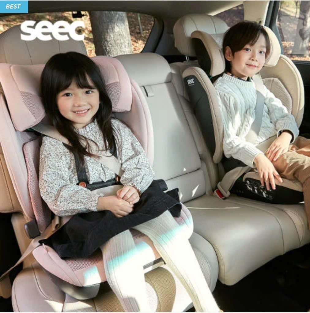  GHẾ NGỒI Ô TÔ BOOSTER SEEC MAX I-ZIN JUNIOR - MÀU HỒNG 