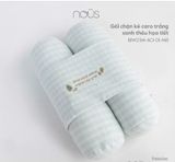  Gối Chặn Nous Kẻ Caro Thêu Họa Tiết 