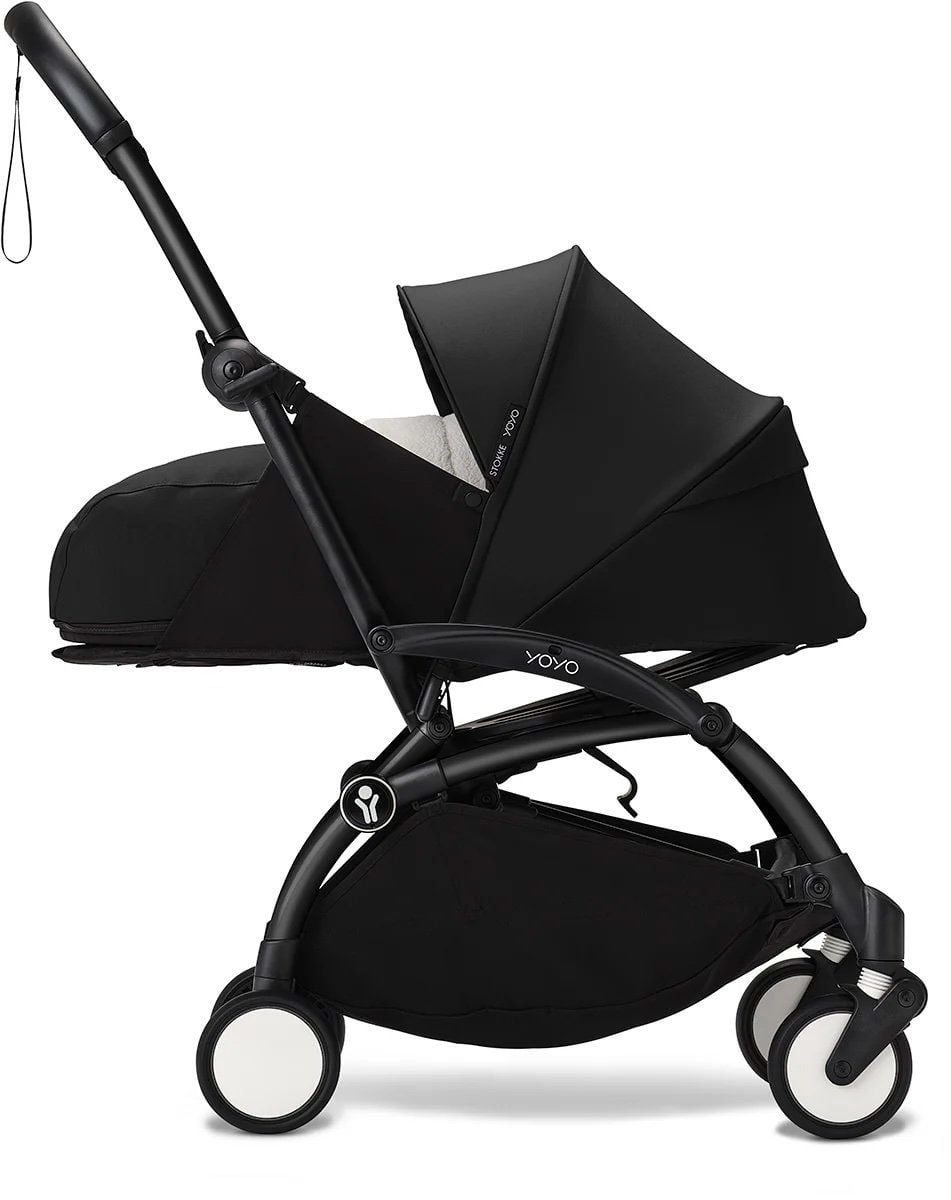  XE ĐẨY BABYZEN YOYO3 0+ 6+ COMPLETE STROLLER - KHUNG ĐEN/PACK ĐEN (STOKKE YOYO3) 