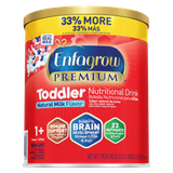  Sữa Enfagrow Premium Toddler Nutritional Drink Natural Milk Flavor Cho Bé Từ 12 - 36 Tháng (907g) - CT 