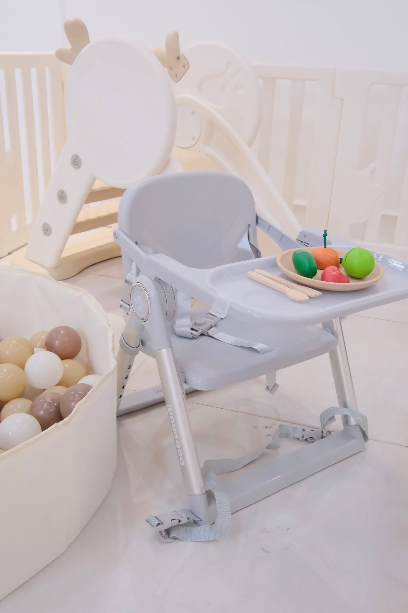  Ghế Ăn Dặm Gấp Gọn Di Động Dodohani Hàn Quốc 