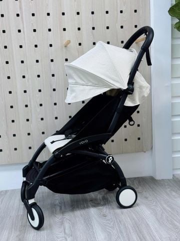  XE ĐẨY BABYZEN YOYO3 6+ - KHUNG ĐEN/ĐỆM BON POINT 